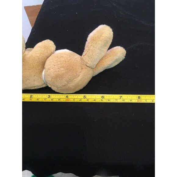 Vtg Quiltex Plush Bunny Lovey Rare w/Tush Tag VG Cond 7” Easter Rabbit - Picture 8 of 8